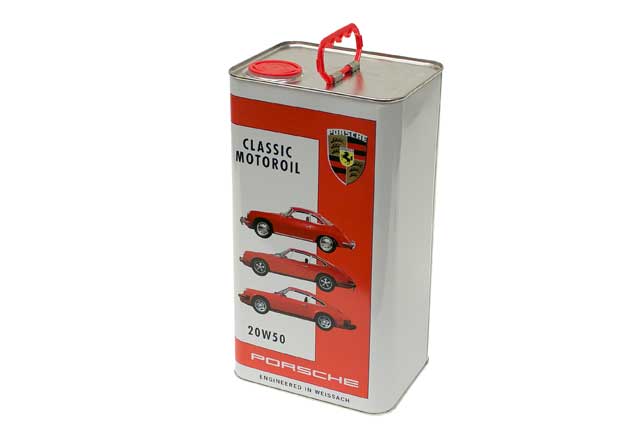 Engine Oil - Porsche Classic - 20W-50 - Genuine Porsche - Pack of 4