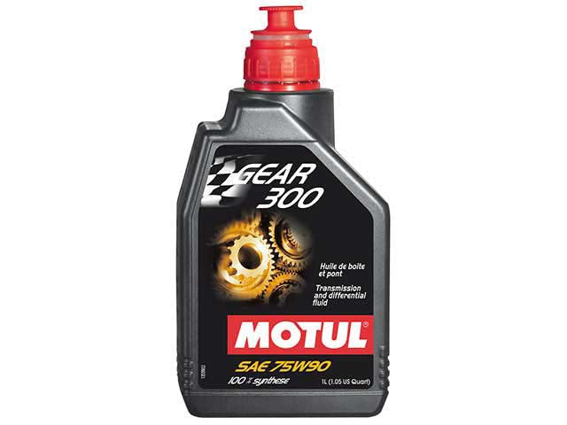 Differential Fluid - SAE 75W-90 (1 Liter) 75W-90 - Motul Gear 300 - Pack of 4