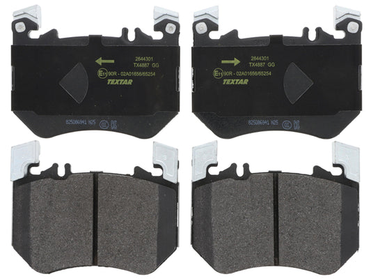 Brake Pad Set - Front - Textar (0004200604)