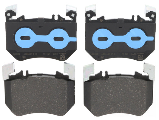 Brake Pad Set - Front - Genuine Mercedes (0004200704)