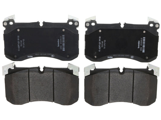 Brake Pad Set - Front - Genuine Mercedes (0004200806)