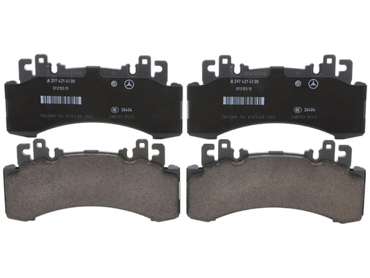 Brake Pad Set - Front - Genuine Mercedes (0004200906)