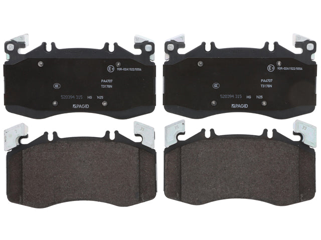 Brake Pad Set - Front - Pagid (0004202306)