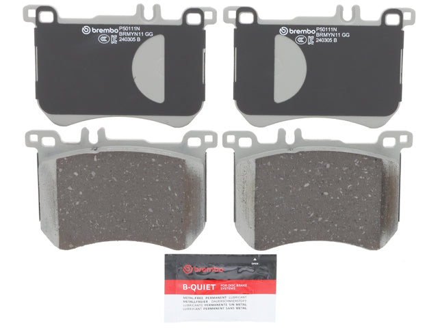 Brake Pad Set - Front - Brembo Ceramic (0004202605)