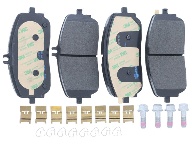 Brake Pad Set - Front - Hella Brake Systems (0004202905)