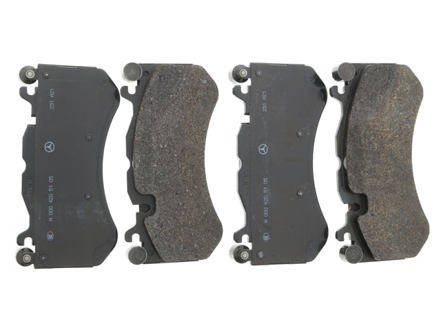 Brake Pad Set - Front - Genuine Mercedes (0004206404)