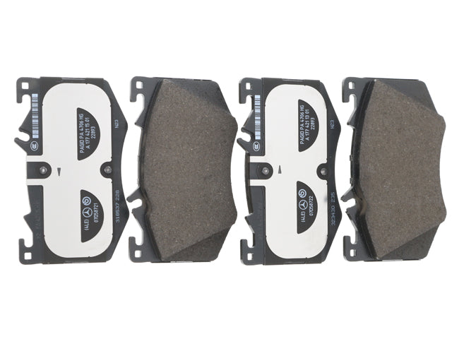 Brake Pad Set - Front - Genuine Mercedes (0004207405)