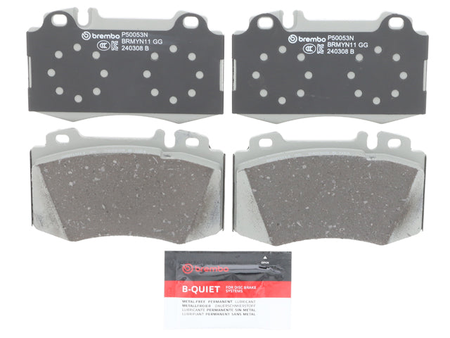 Brake Pad Set - Front - Brembo Ceramic (0004207704)