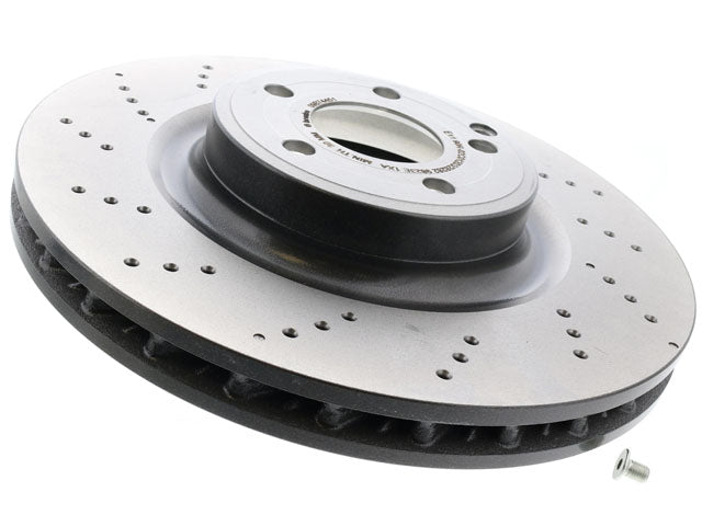 Brake Disc - Vented and Cross Drilled (344 X 32 mm) - Brembo (000421161290)