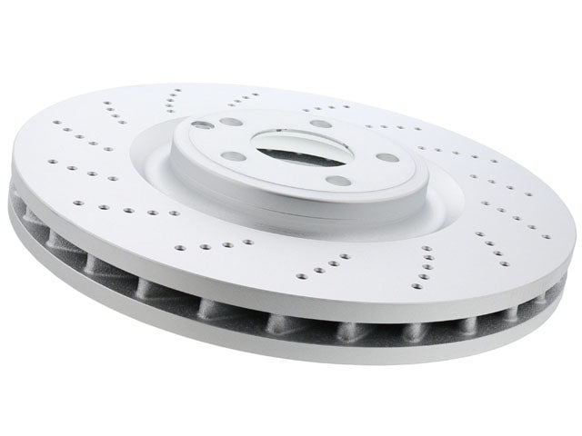 Brake Disc - Vented and Cross Drilled (360 X 36 mm) - ATE Coated (000421171207)