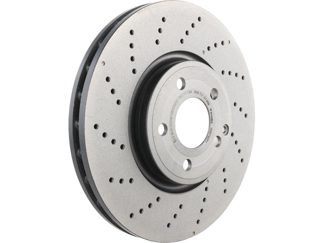 Brake Disc - Vented and Cross Drilled (322 X 32 mm) - Brembo (000421181264)