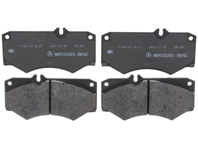 Brake Pad Set - Front - Genuine Mercedes (0004212902)