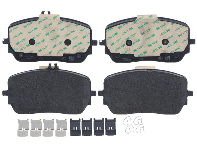 Brake Pad Set - Front - Genuine Mercedes (0004216402)