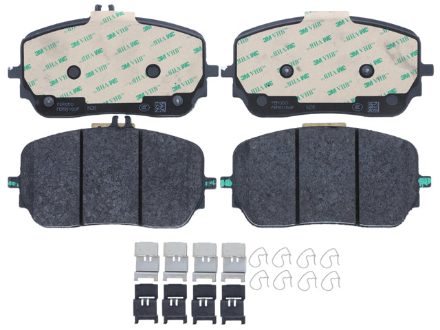 Brake Pad Set - Front - Genuine Mercedes (0004216502)