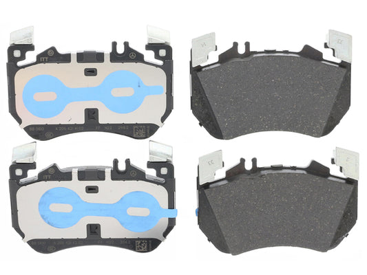 Brake Pad Set - Front - Genuine Mercedes (0004219501)