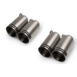 Remus BMW M4 F82 Axle Back Exhaust w/Polished Tail Pipe Set
