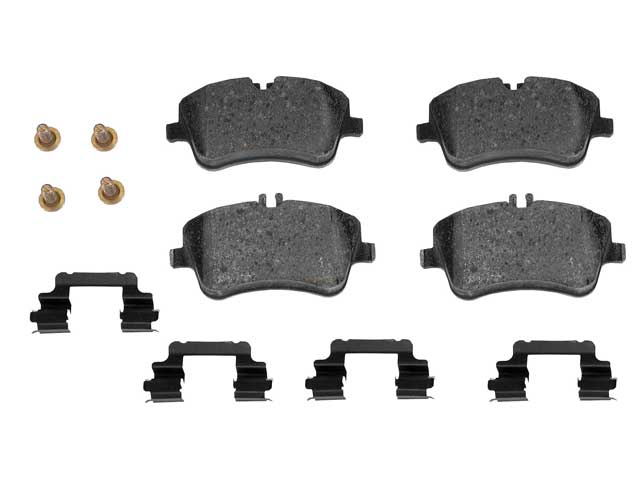 Brake Pad Set - Front - Genuine Mercedes (0064206220)