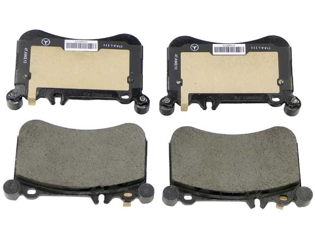 Brake Pad Set - Front - Genuine Mercedes (0074207320)