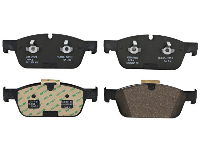 Brake Pad Set - Front - Genuine Mercedes (0084200020)