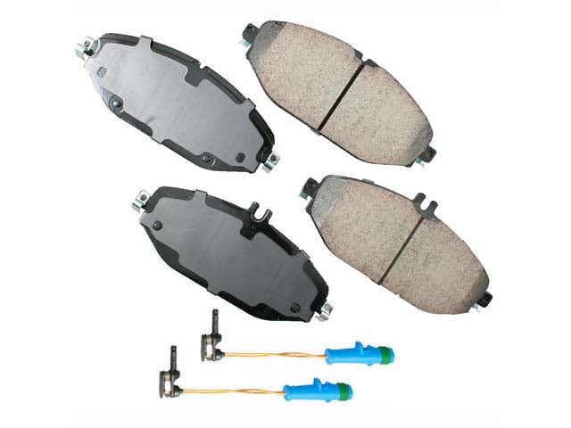 Brake Pad Set - Front - Akebono Euro (0084203820)
