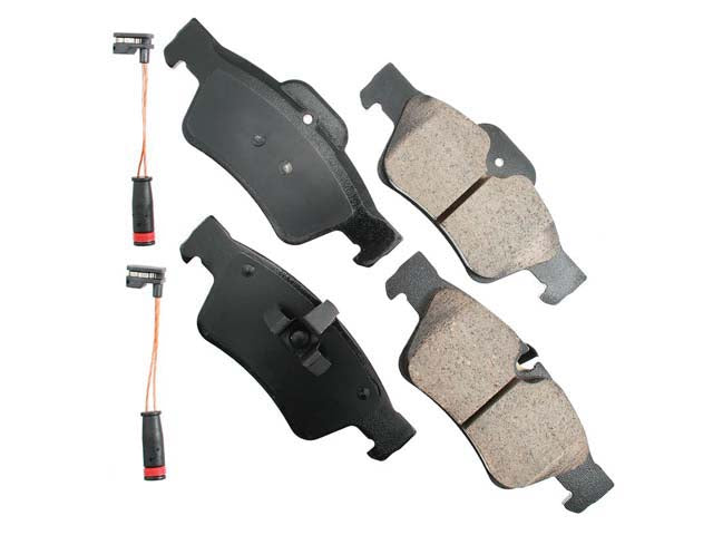 Brake Pad Set - Rear - Akebono Euro (0084205320)