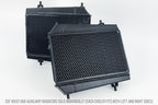 csf bmw g8x m3/m4/m2 high-performance auxiliary radiator - single radiator bmw m3 m4 g80 g82 g8x iconic garage