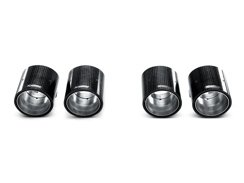 akrapovic bmw m3 (e90/e92/e93) tail pipe set (carbon) bmw m3 e92 e9x iconic garage