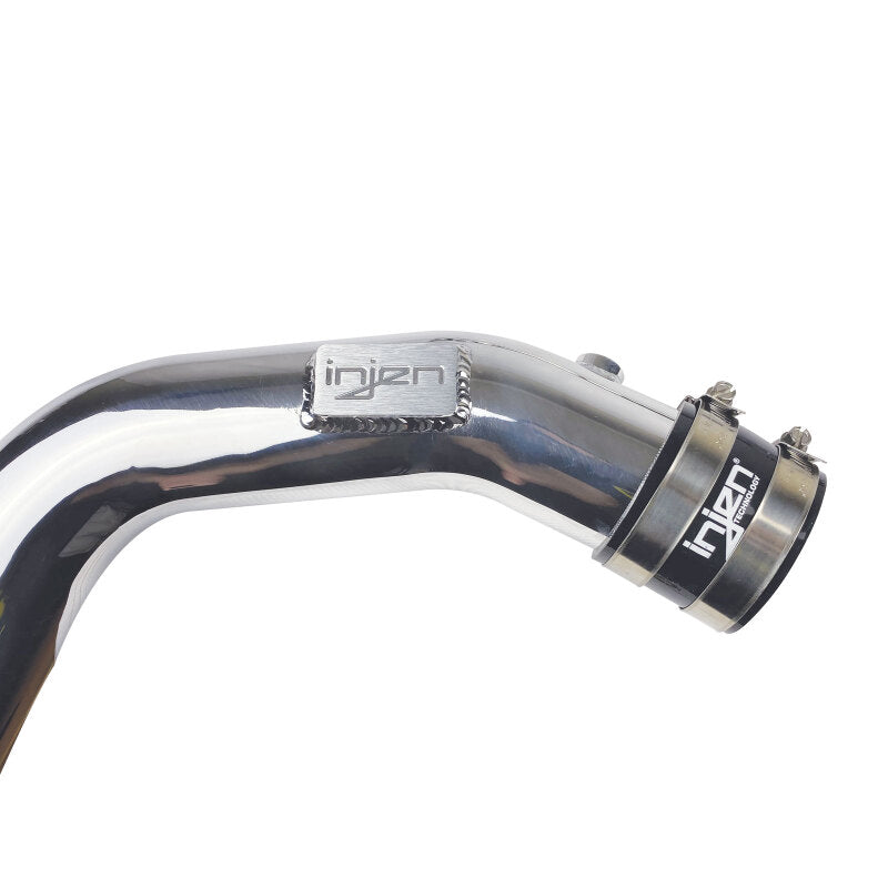 injen bmw m3 (f80) twin turbo polished intercooler charge pipe w/ 1/8in female npt bungs bmw m3 m4 f80 f82 f8x iconic garage