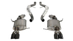 corsa bmw m3 convertible e93 black sport cat-back exhaust bmw m3 e92 e9x iconic garage