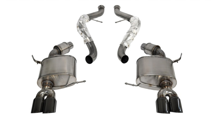 corsa bmw m3 convertible e93 black sport cat-back exhaust bmw m3 e92 e9x iconic garage
