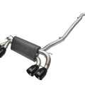 MACH Force-Xp 3in to 2.5in 304 SS Cat-Back Exhaust - Quad Black Tips - F87 M2