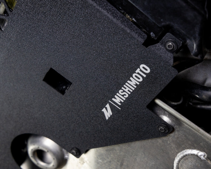 mishimoto 2021+ bmw g80/g82/g87 m2/m3/m4 skid plate engine - wrinkle black bmw m3 m4 g80 g82 g8x iconic garage