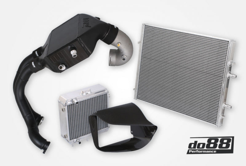 do88 bmw m3/m4 (f8x) bigpack intercooler kit w/intercooler + pipes + radiators bmw m3 m4 f80 f82 f8x iconic garage