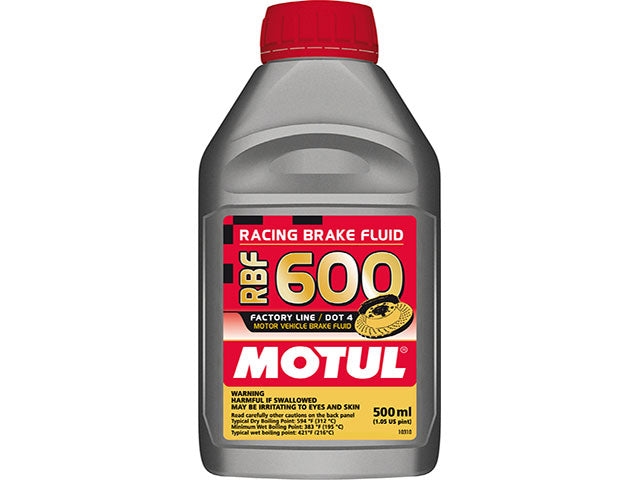Brake Fluid by Motul RBF 600 - fits 2008–2013 BMW E82/E88 1 Series
