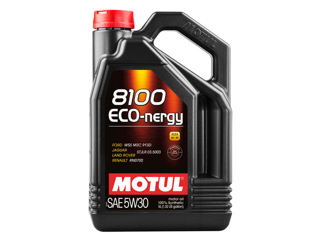Engine Oil - MOTUL 8100 Eco-nergy - 5W-30 - Motul 8100 Eco-Nergy - Pack of 2