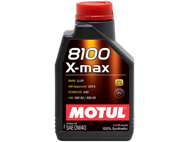 Engine Oil by Motul 8100 X-Max - fits 2008–2013 BMW E82/E88 1 Series