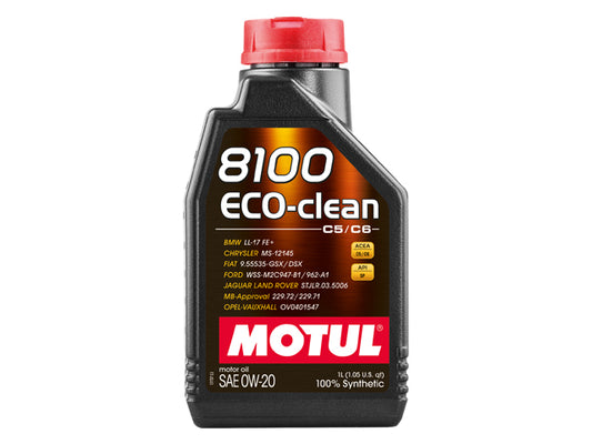 Engine Oil by Motul 8100 Eco-Clean - fits 2012–2019 BMW F30/F31 3 Series