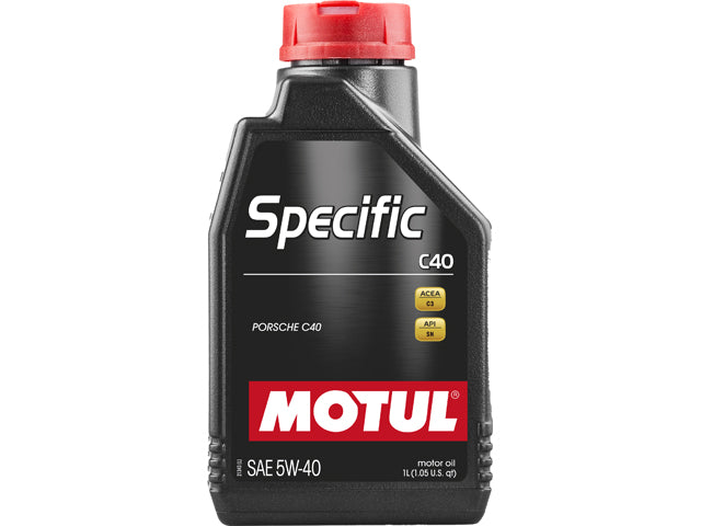 Engine Oil - Motul Specific C40 - 5W-40 Synthetic - Motul Specific - Pack of 4