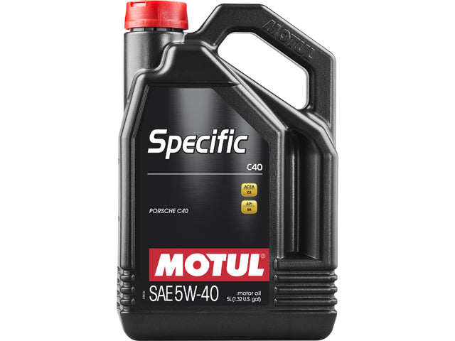 Engine Oil - Motul Specific C40 - 5W-40 Synthetic - Motul Specific - Pack of 2