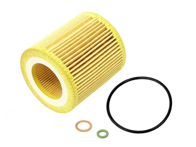 Engine Oil Filter Kit by Mann Filter - fits 2006–2013 BMW E90/E91/E92/E93 3 Series