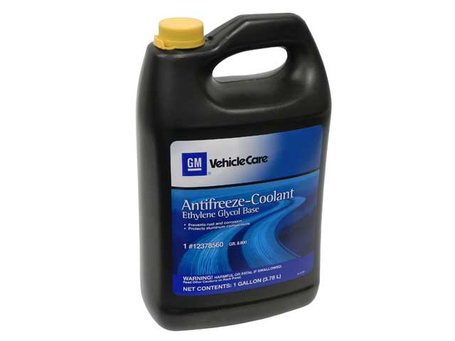 Coolant / Antifreeze - Genuine Saab (Green) (1 Gallon) - Genuine - Pack of 8