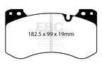 ebc 2021+ bmw m3/m4 3.0tt (g80/g82/g83) yellowstuff front brake pads bmw m3 m4 g80 g82 g8x iconic garage