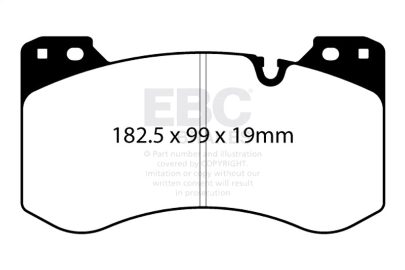 ebc 2021+ bmw m3/m4 3.0tt (g80/g82/g83) yellowstuff front brake pads bmw m3 m4 g80 g82 g8x iconic garage