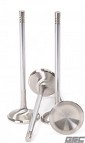 gsc p-d toyota supra/bmw b58 / bmw m3/m4 s58 chrome polished 28.5mm head exhaust valve - set of 12 g8x bmw m3 m4 g80 g82 g8x iconic garage