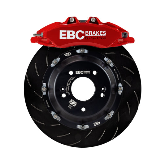 ebc racing bmw m3 (e90/e92/e82) red apollo-6 calipers 380mm rotors front big brake kit bmw m3 e92 e9x iconic garage