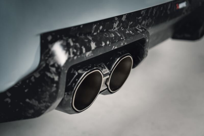 Akrapovic BMW M2 Coupe (G87) Tail Pipe Set - Chopped Carbon - G87 M2