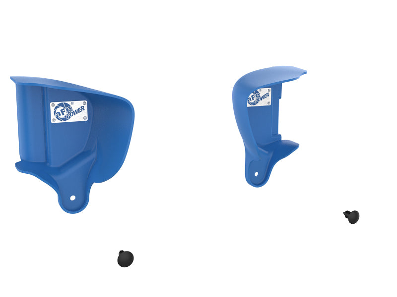 afe magnum force dynamic air scoop bmw m3/ m4 - blue f8x bmw m3 m4 f80 f82 f8x iconic garage
