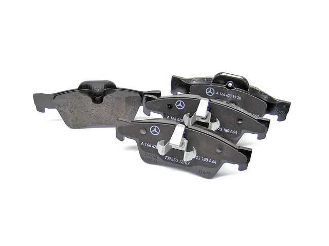 Brake Pad Set - Rear - Genuine Mercedes (1644202720)