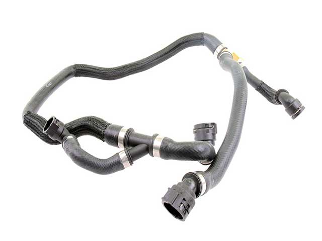 Water Hose Thermostat Housing Auto Trans Oil Cooler Expansion Tank by Vaico - fits 2007–2013 BMW E70 X5 / 2014–2018 BMW F15 X5