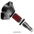 mishimoto 2021+ bmw g8x m3/m4 performance intake carbon fiber gloss bmw m3 m4 g80 g82 g8x iconic garage